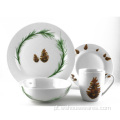 16pcs venda quente porcelana dinnerware